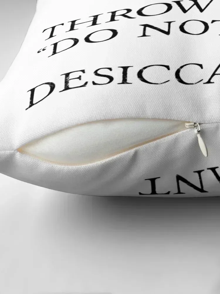 Silica Gel Desiccant Do no eat (correct) Throw Pillow christmas ornaments 2025 Christmas Cushion For Home pillow