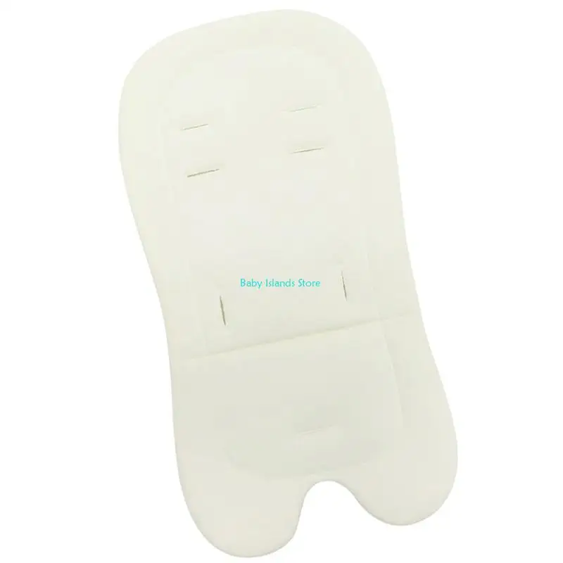 

K92D Baby Pram seats Liners Gentle Cotton Padding Pram Seats Enhancement for Newborns