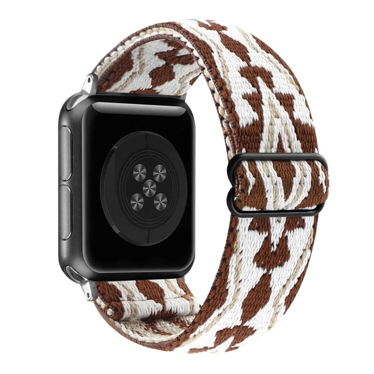 1pc Ethnic Nylon Leisure Sports Apple Watch Band 42/44/45/49mm 38/40/41mm For Apple Watch Series Ultra Se 8/7/6/5/4/3/2/1