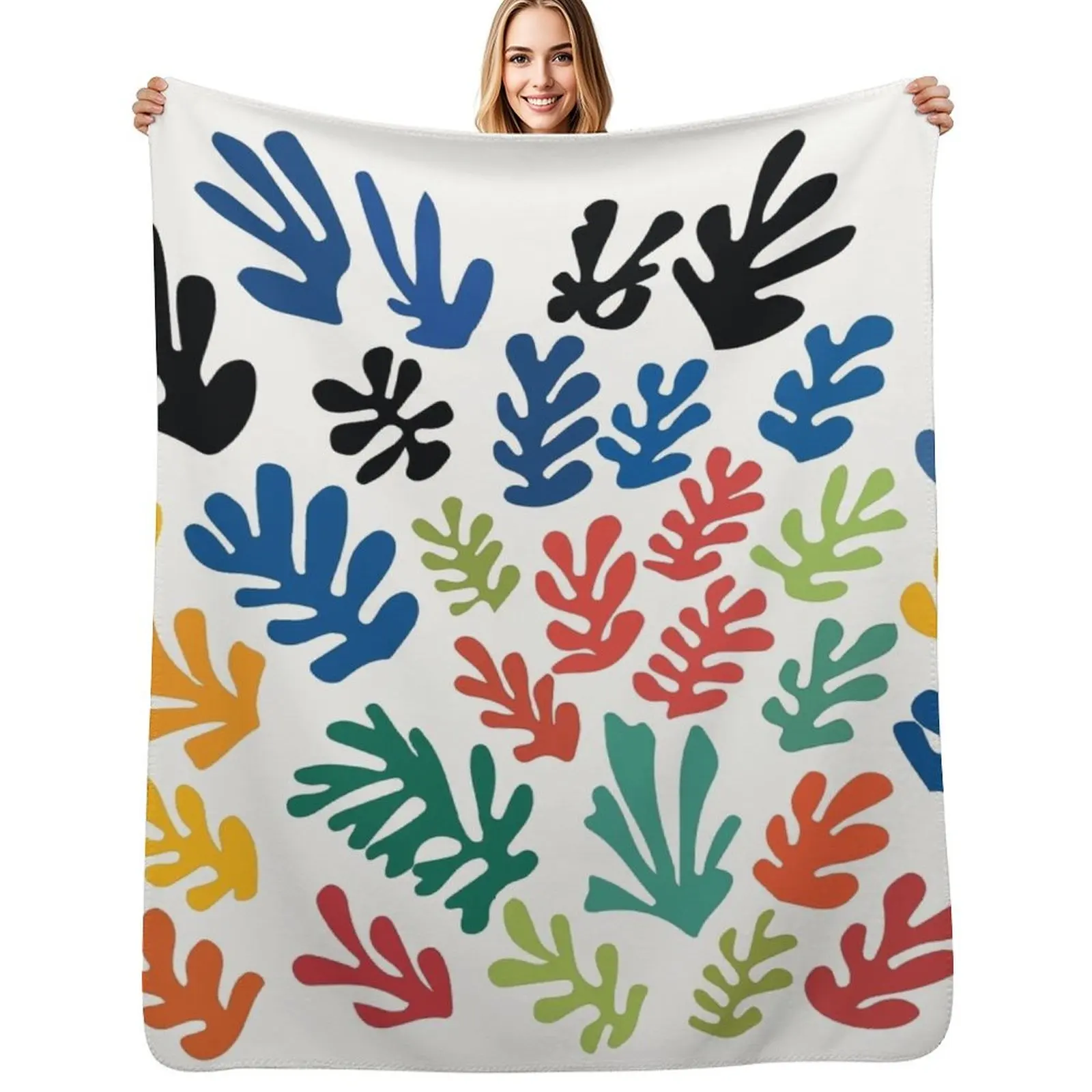 

Henri Matisse - La gerbe - The Sheaf - HM Throw Blanket Hair wednesday Furry Cute Plaid Blankets
