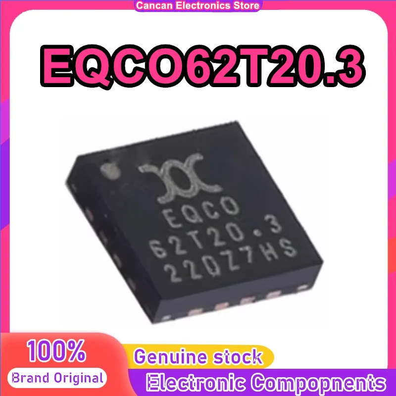 EQCO62T20.3 EQCO 62T20.3 QFN-16 Chip IC VIDEO DRIVER 16QFN IC chipset New Original in stock