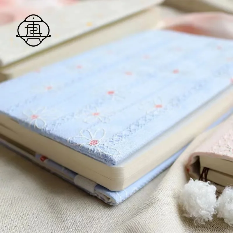 【Simple style】Original Handmade A5A6 Notebook Covers Protector Book Sleeve Crafted Fabric Products Diary Cover，in Stock