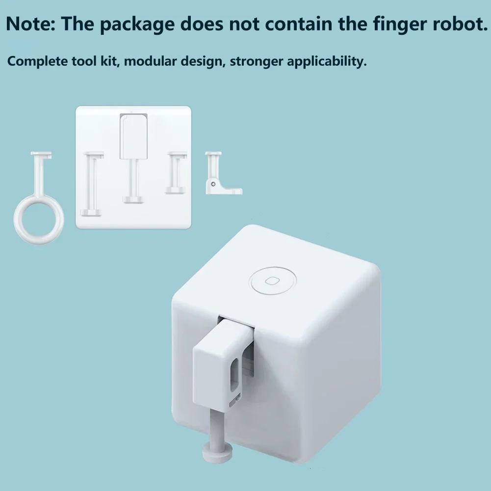 Imagem -04 - Fingerbot Botão Interruptor Pusher Botão Pusher Acessório Kit Vida Temporizador Controle de Voz Funciona com Alexa Pcs