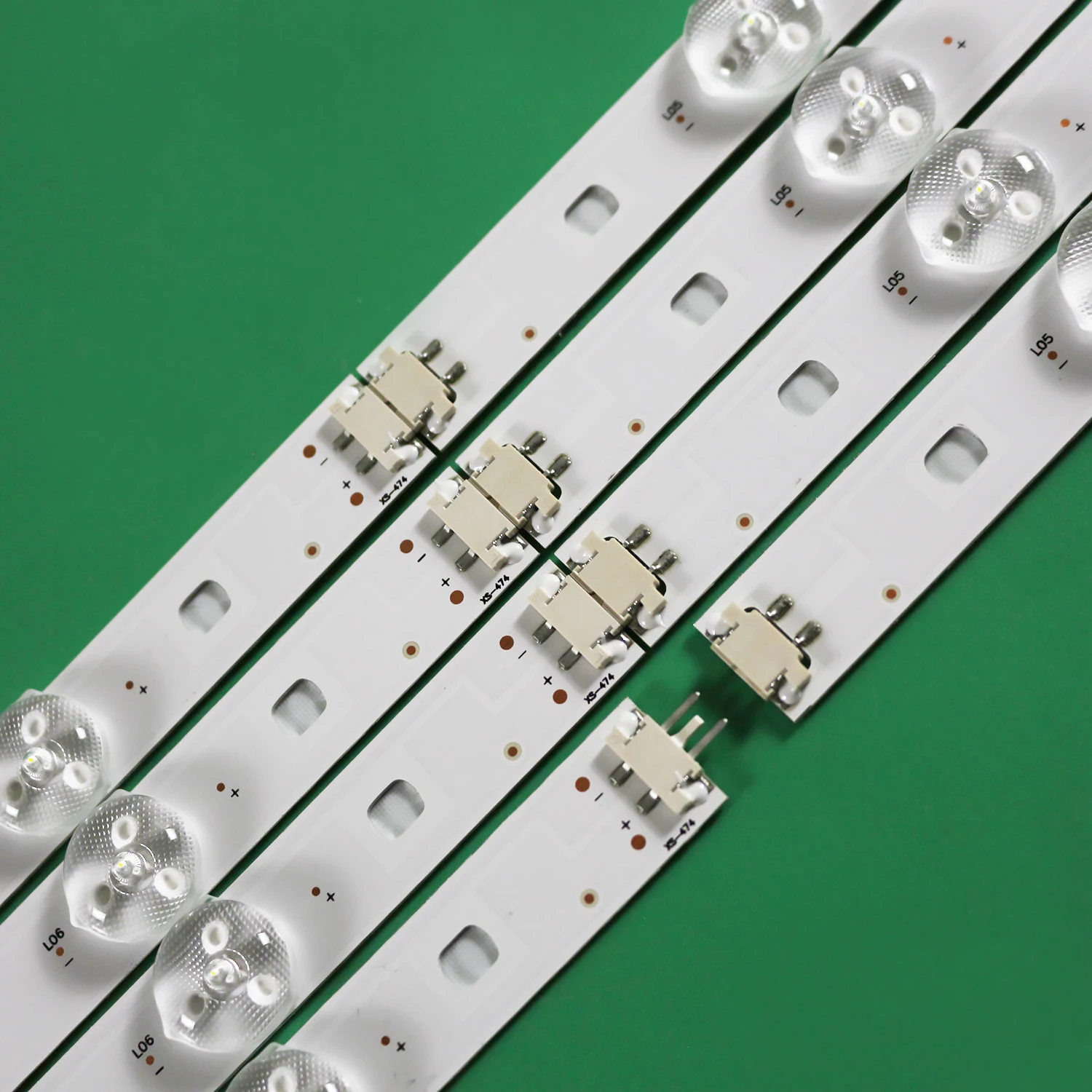 LED Strip สําหรับ 49UM7300 49UM7100 49UJ6350 49UJ6300-UA 49UJ630V-ZA 49UJ6350-UC NC490DGG-AAGX1-41CA GAN01-1255A-P1 GAN01-1256A-P1