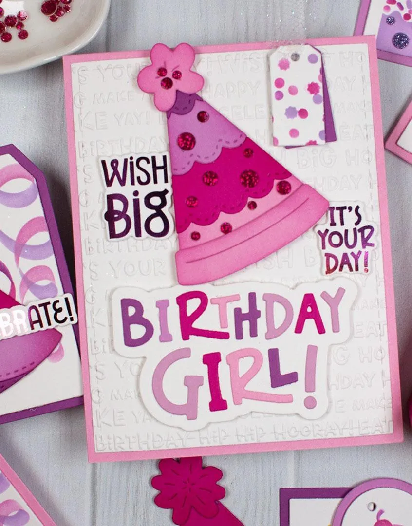 Taylored June 2026 New Bold Birthday Greetings Metal Cutting Dies and Stamps Scrapbooking for DIY Greeting Cards Handmade Gift view 4