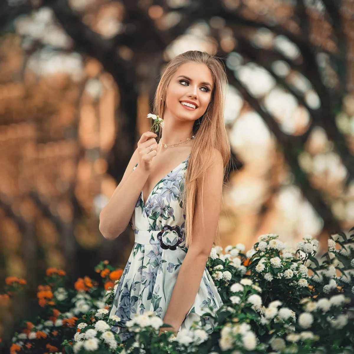 10 قطعة الراتنج زهرة على شكل الخصر مشبك كليب تي شيرت كليب وشاح خواتم أبازيم الملابس الزاوية معقود م المرأة