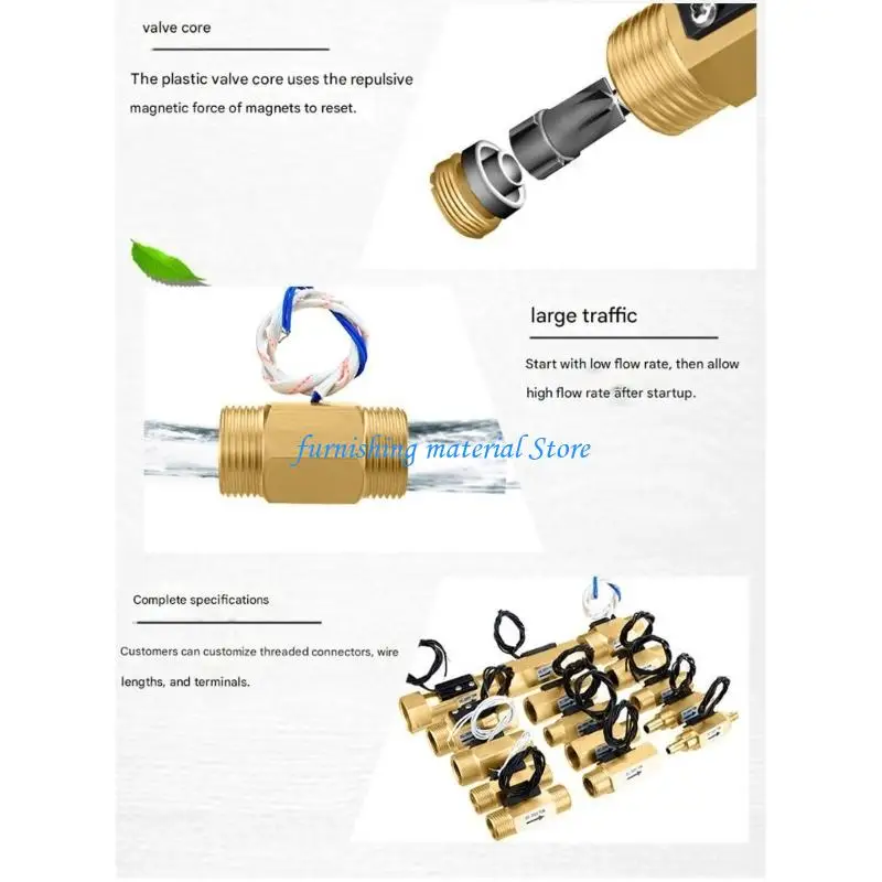 Y5GD Durability Coppers Flows Sensors with Corrosions Resistance for Various Environment