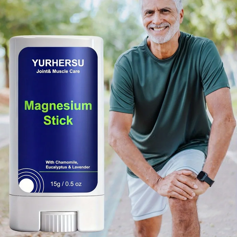 Magnesium care stick，Joint and muscle care，Moisturizes the skin，Easy to Absorb，Compact and portable for travel、Suitable for busi