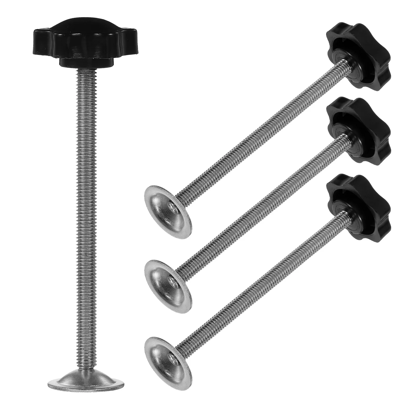 

4Pcs Baby Gate Threaded Spindle Rods Reliable Safety Screws for Pressure Mounted Gate Replacement Parts Hardware Accessories