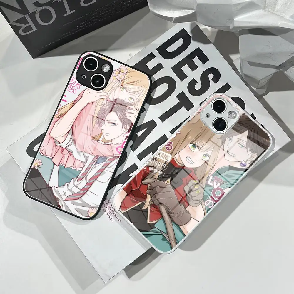 Anime loving yamada at lv999 Phone Case Tempered Glass For IPhone 16 15 Pro Max 14 13 12 Mini Plus Samsung S24 S23 phone case