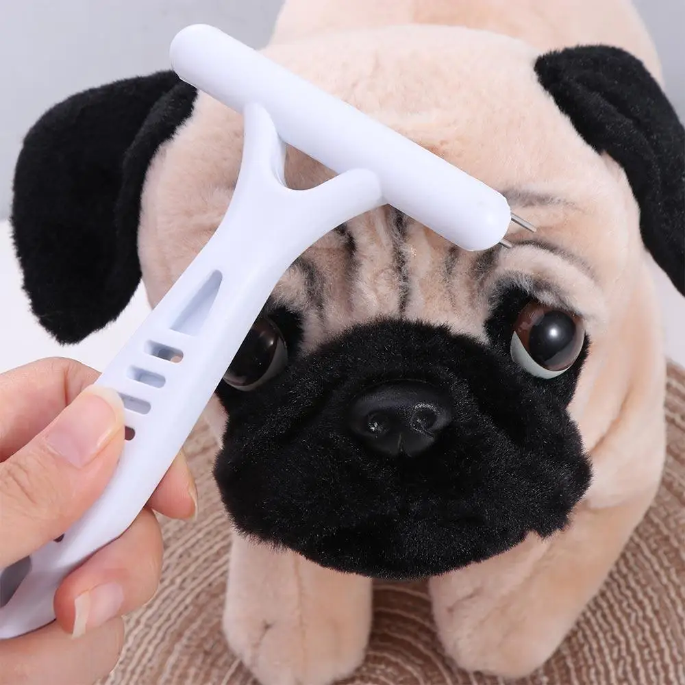 

Double Row Dog Rake Comb Stainless Steel White Dog Needle Row Comb Dog Hair Fur Shedding Remove For Dogs Puppy Cats