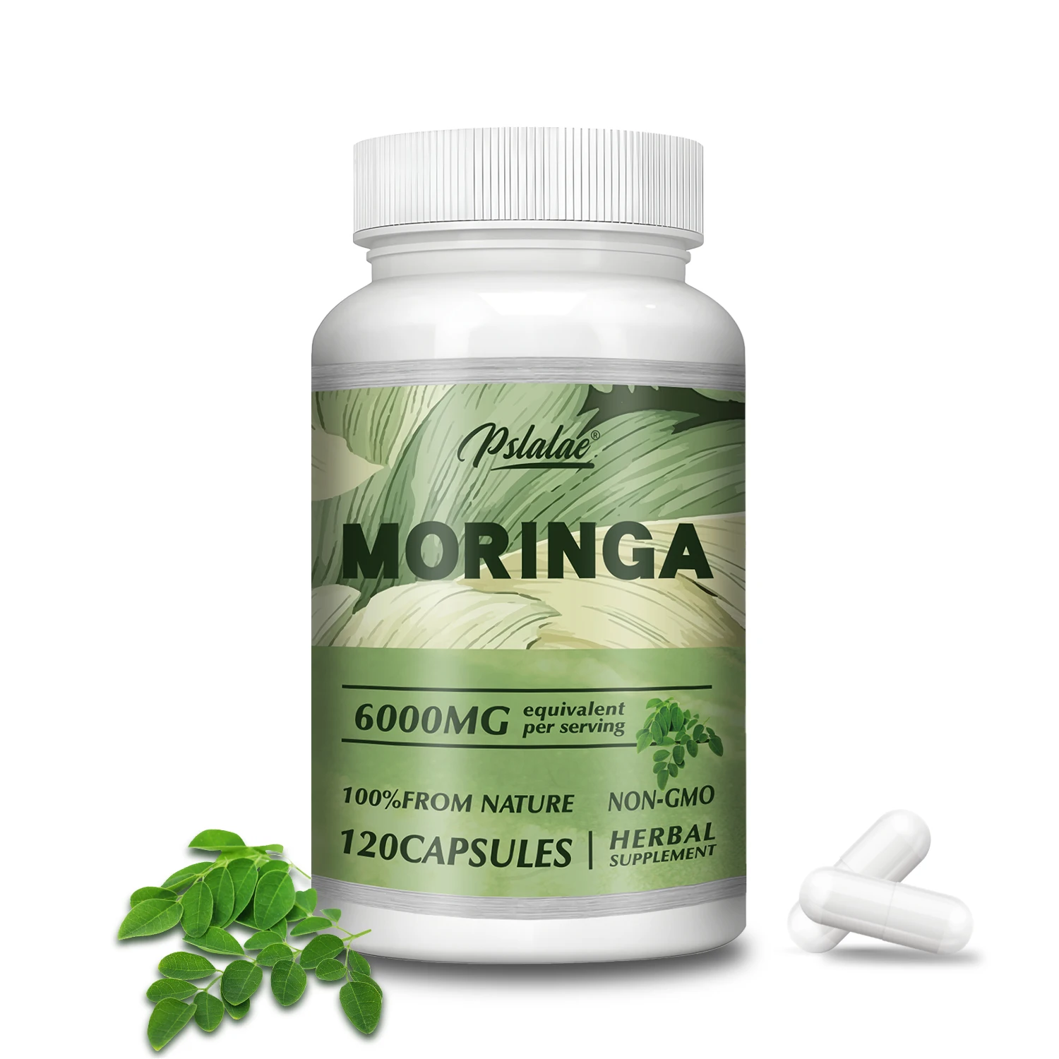 

Moringa Capsules 6000mg - Support Healthy Energy Levels, Weight Management, Healthy Joints, Antioxidants