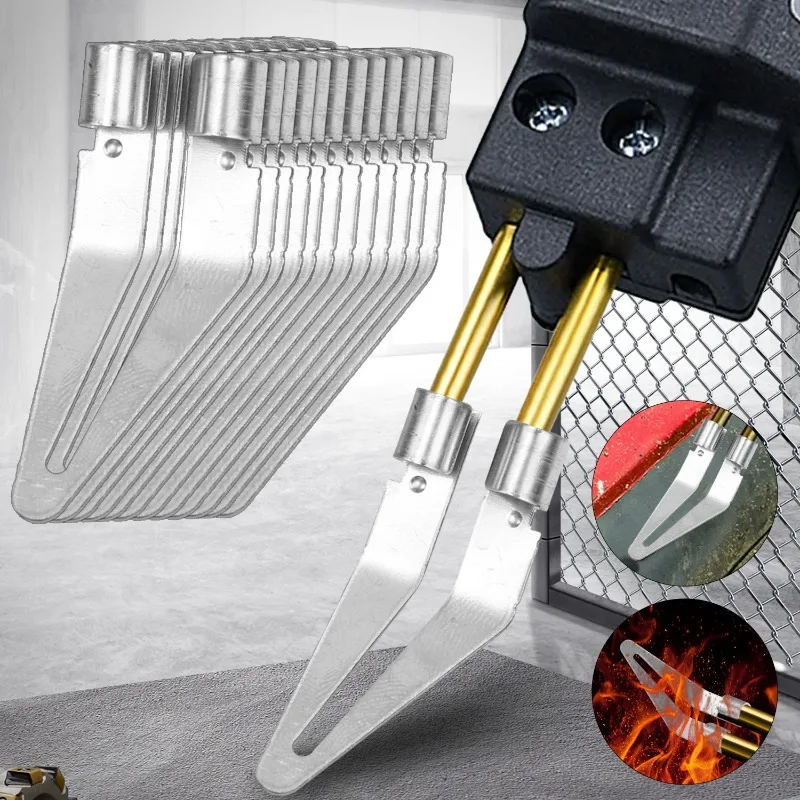 24/1Pcs Smooth Heads for Plastic Welding Tool 45 Degree Elbow Smoothing Heads Welding Tips Soldering Iron Tip Repair Accessories