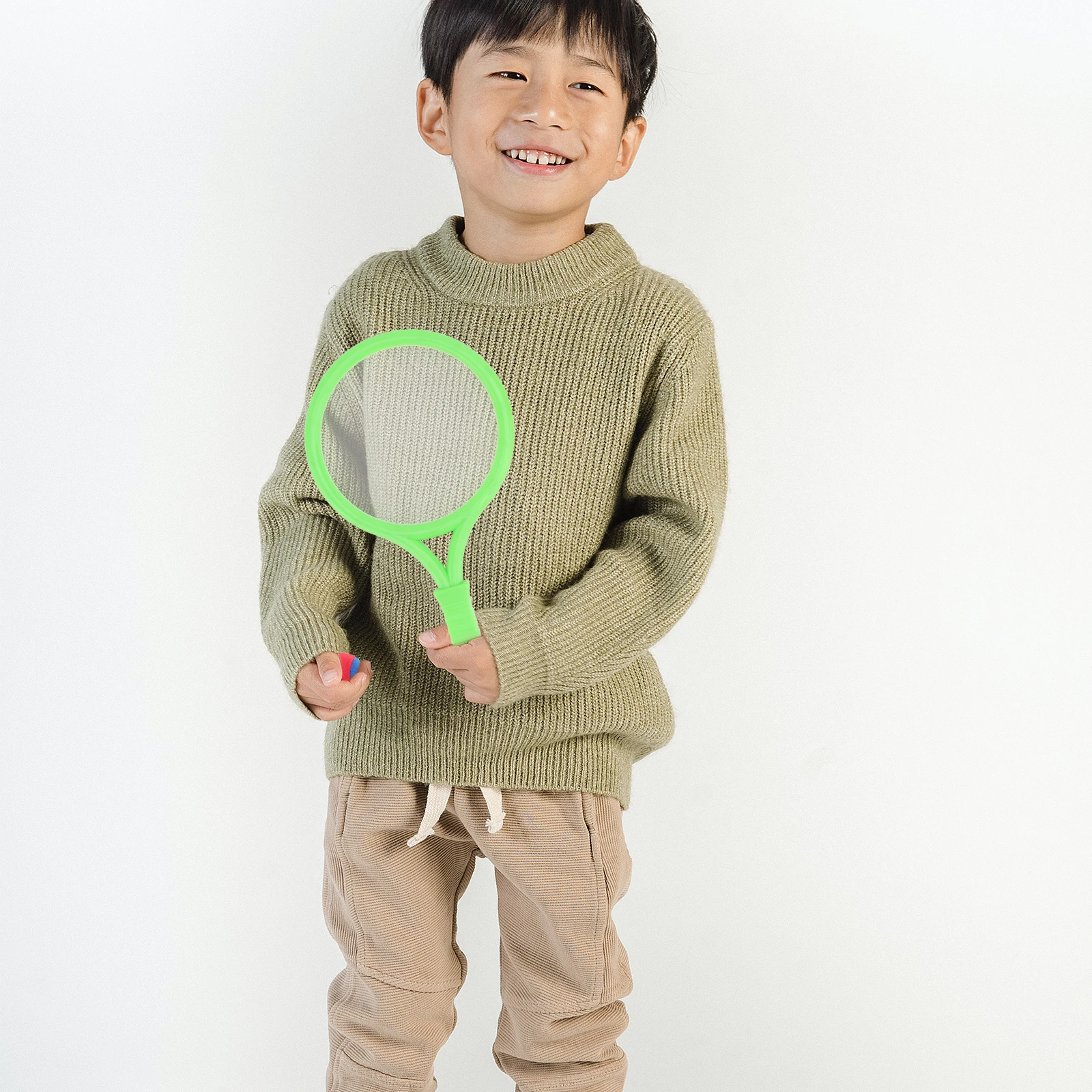

Tennis Racket Set Ball Game Toy Children Playing Kit Kids Plastic Sports Outdoor Activity