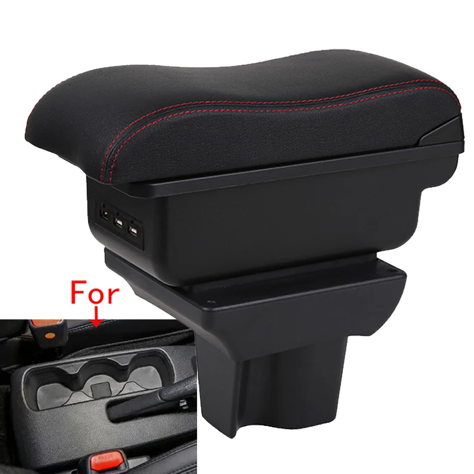 Reposabrazos Interior de coche, caja de almacenamiento de piezas de reacondicionamiento, accesorios de coche, detalle Interior, TOYOTA, Avanza, RUSH