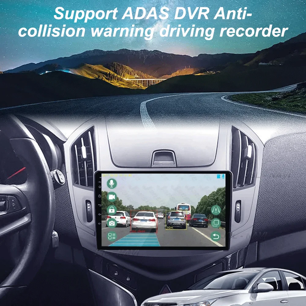 راديو السيارة لسيارة شيفروليه كروز J300 J308 2012 - 2015 Carplay Auto GPS والملاحة مشغل فيديو الوسائط المتعددة ستيريو BT أندرويد 15