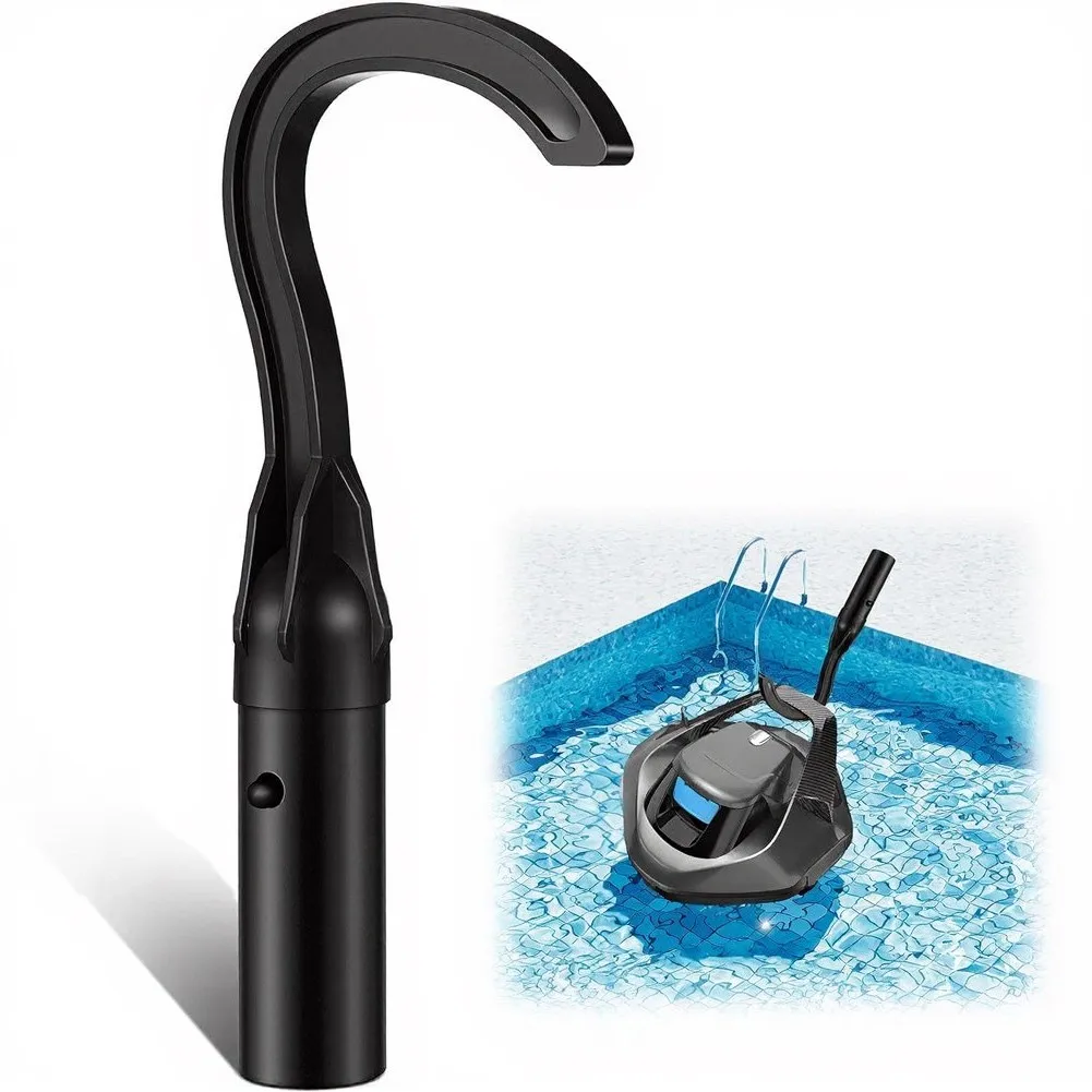 Pool Cleaning Tool Hook for Robotic Vacuum Cleaner Compatible with Most For Telescopic Poles 8.3 x 1.2 in Dimensions