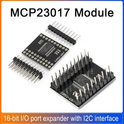 1-5PCS MCP23017 Expansion Board NEW I2C To IO Port Module Serial Interface 16-bit I/O Port Expander I2C IIC Serial Port