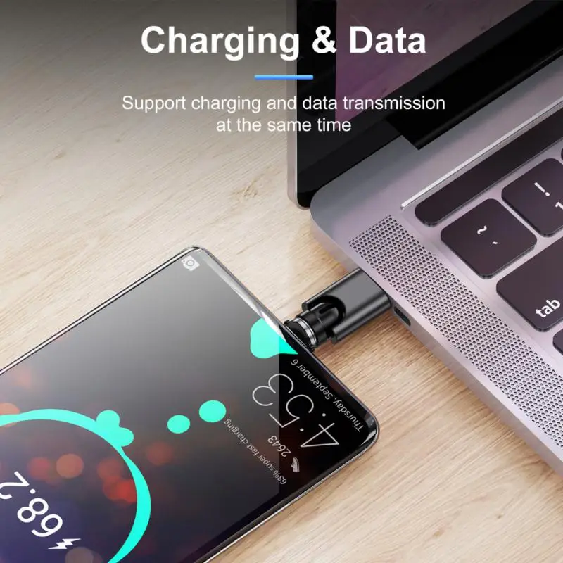 Rotate Mini Magnetic ChargerMicro Cable USB Magnetic Charger Cable