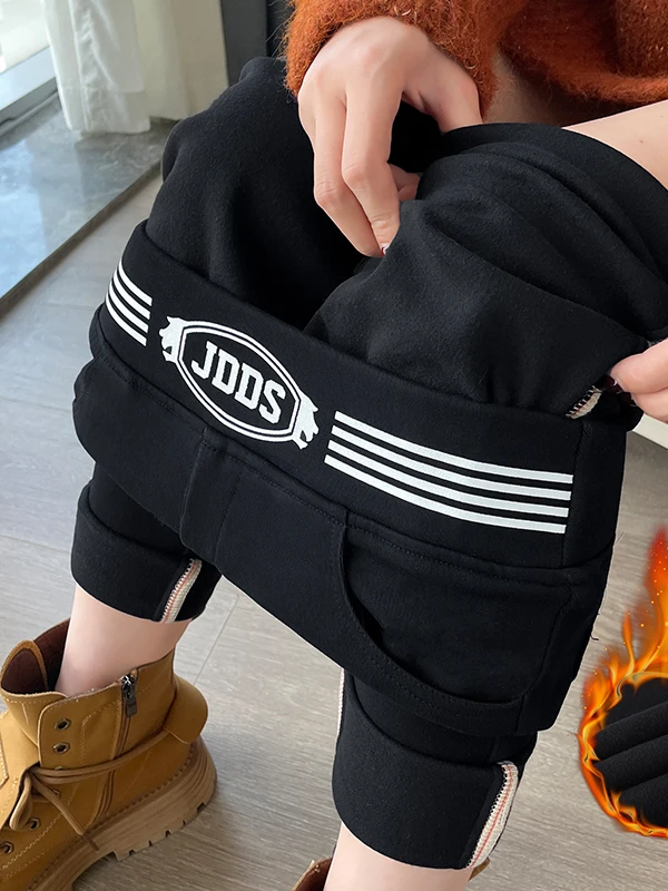 Spodnie do jogi Thiened Fce arkskin, odzież wierzchnia damska, jesień-zima, wyszczuplające, dopasowane, ciepłe, warstwa bazowa, spodnie z średnim stanem.