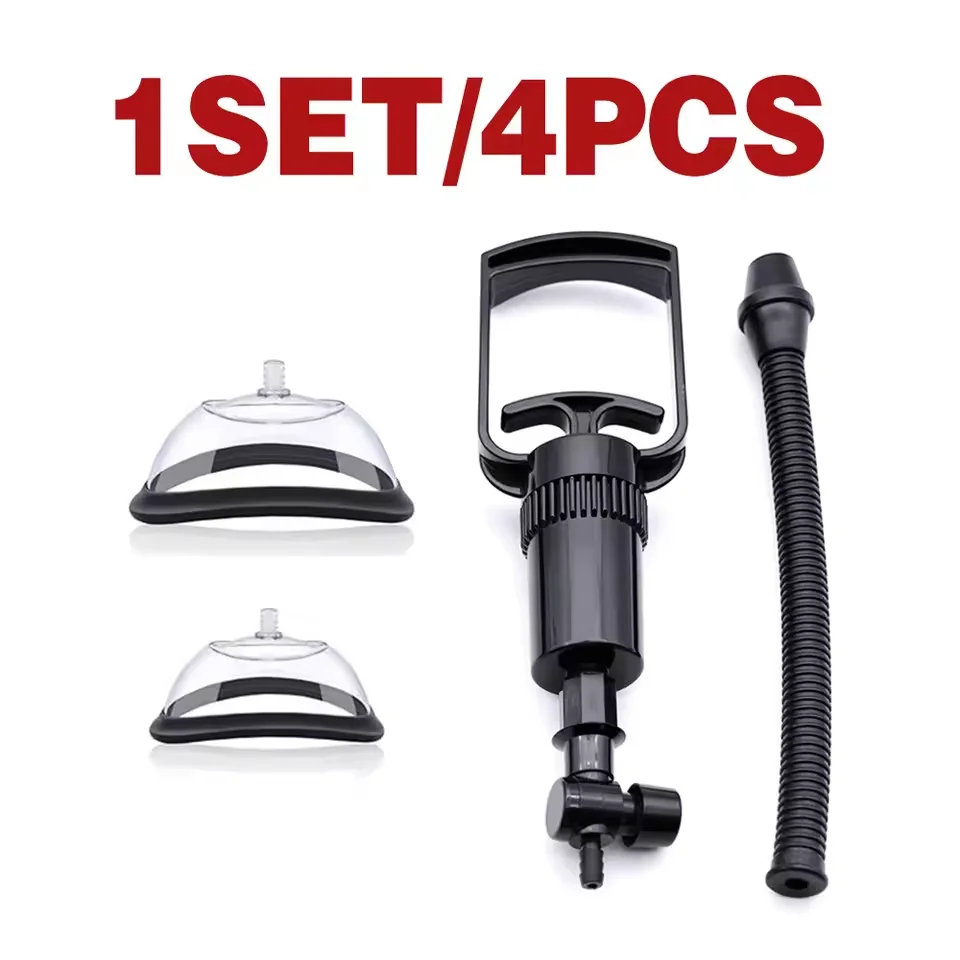 Manual Women Breast Massager Nipple Enlarge Vacuum Pump Pussy Pump Vagina Clitoris Sucker Stimulator Sex Toys for Adult 18+ view 5
