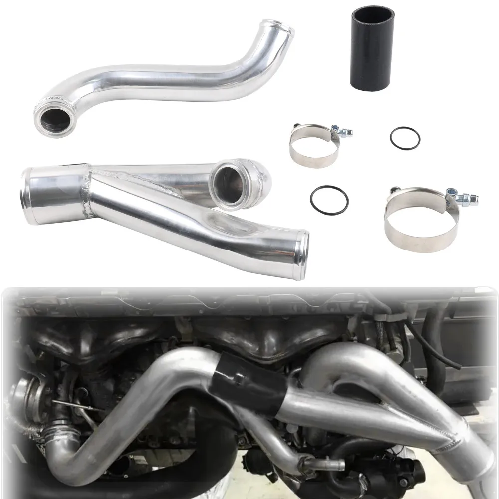 

Upgrade Kit 2inch N54 Turbo Outlet Charge Pipe Aluminum Silver For BMW 135i 335i 535i 1M E82 E88 E90 E92 E60 3.0L Engine Parts