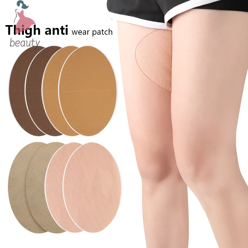 Anti-Wear Stickers Invisible No Trace Thigh Tapes Disposable Anti Chafe Thigh Patch Portable Body Anti-Friction Pads For Women