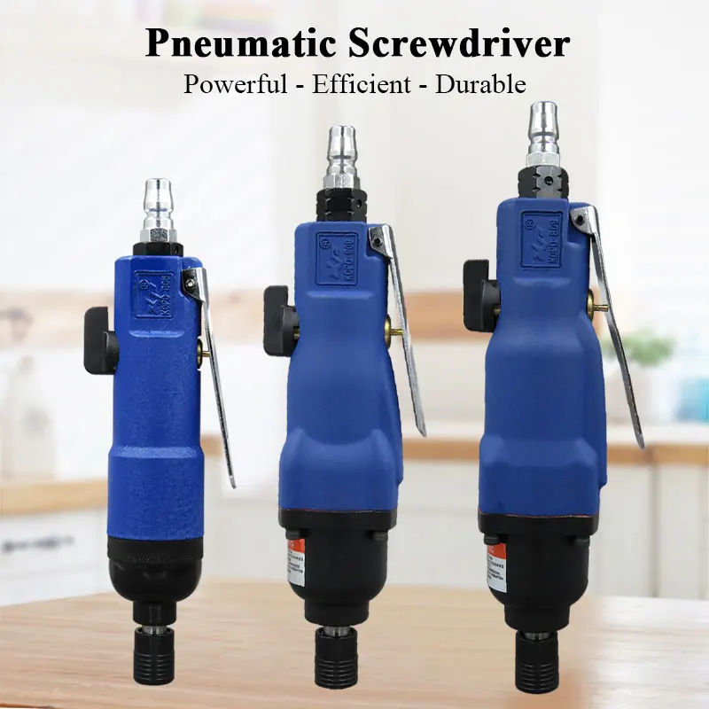 KOPO Pneumatic Screwdriver 1/4 Inch Straight Handle Air Screw Driver Air Tools for Furniture Install Appliance Repair