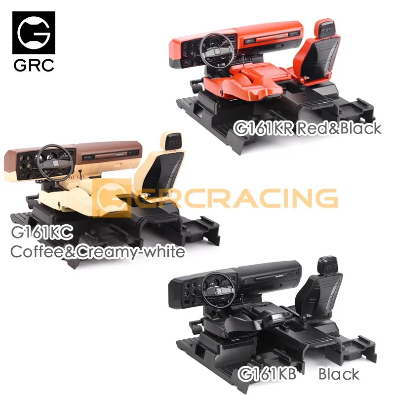 Grc para 1/10 Rc Car Trax Trx4 K5 Blazer Interior Pioneer 1979 simulación Centro consola asiento modificación piezas