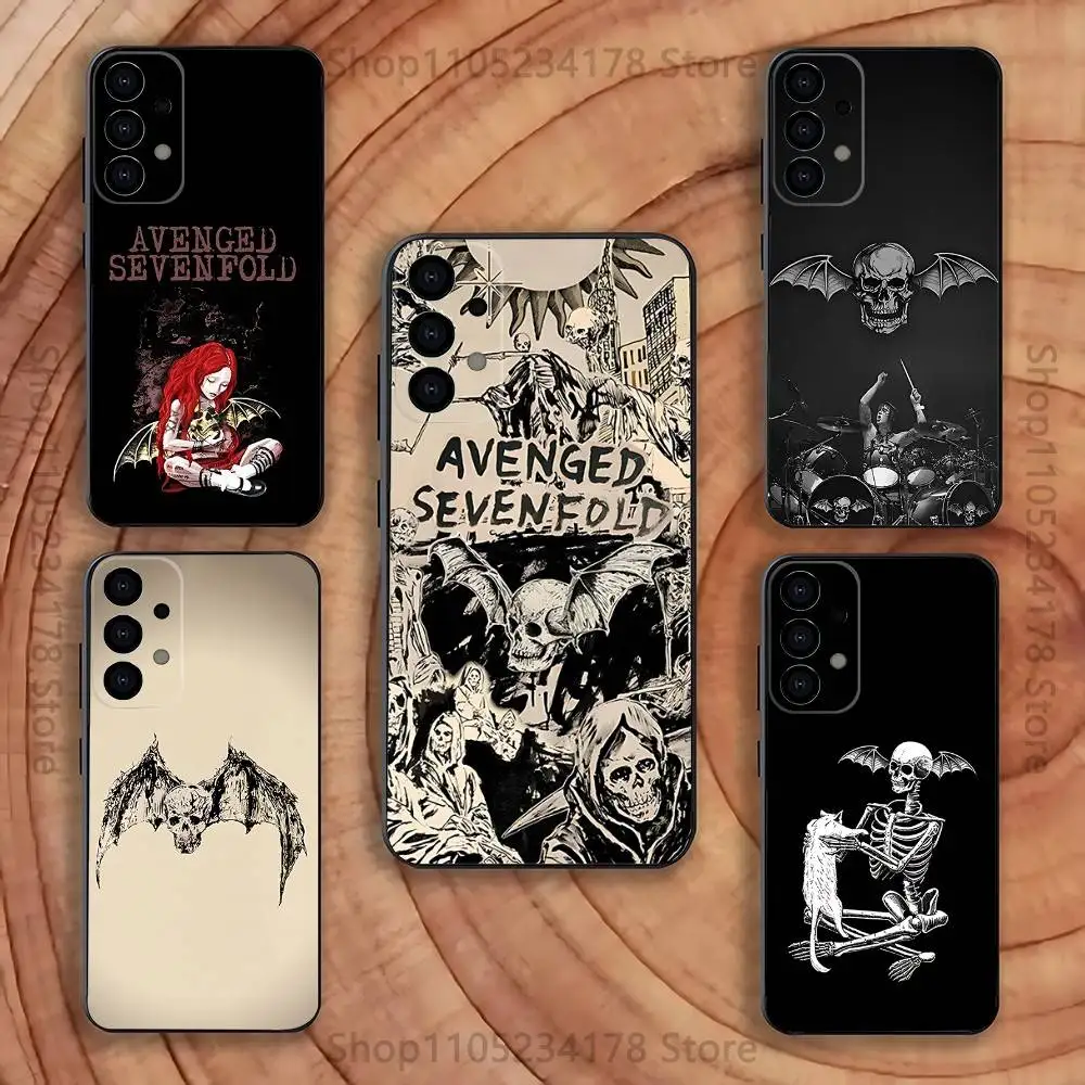 

A-Avenged S-Sevenfold Phone Case For Samsung S25,S24,S21,S22,S23,S30,Ultra,S20,Plus,Fe,Lite,5G Black Cover