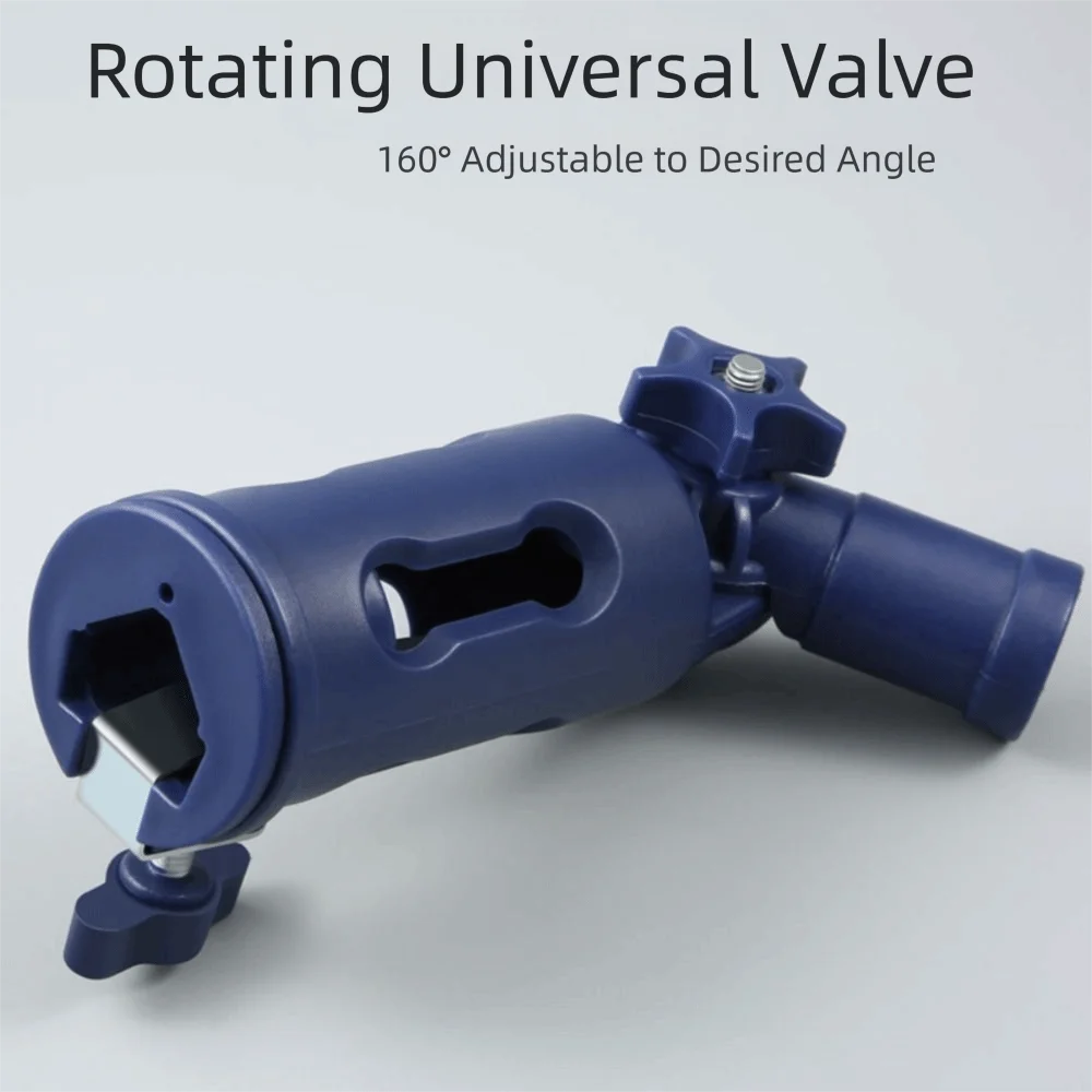 

Многофункциональный удлинитель для кисти с регулируемым углом, фиксирующий зажим для малярного валика, пластиковый инструмент для окраски краев, для ремонта и DIY