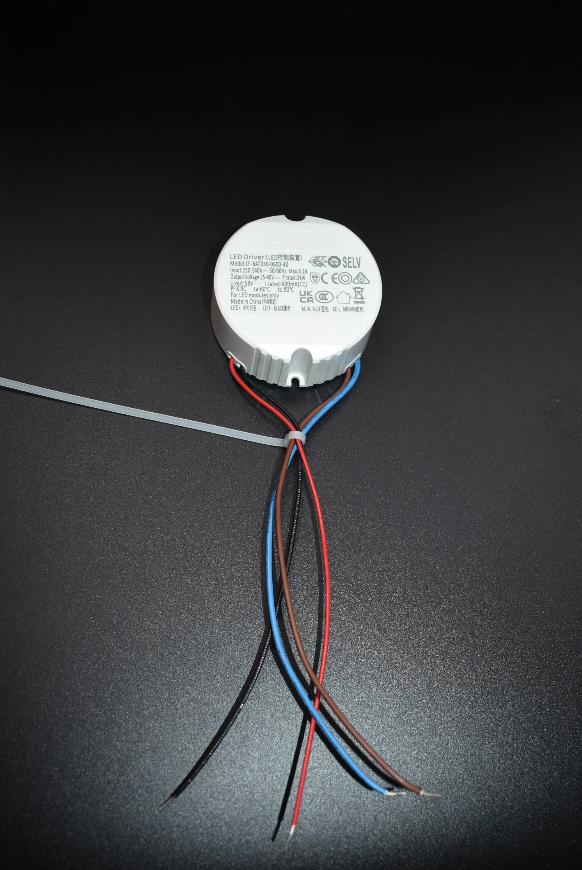 Dimmable Round LED Transformer Triac Dimming Power Transformer 300mA 600mA 750mA 1050mA Driver for Inisde of Lighting Fixture
