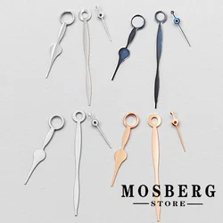 Silver Watch Hands Fit ETA 6497 6498 ST3600 3620 Silver Rose Gold Blue Watches Movement Accessories Parts