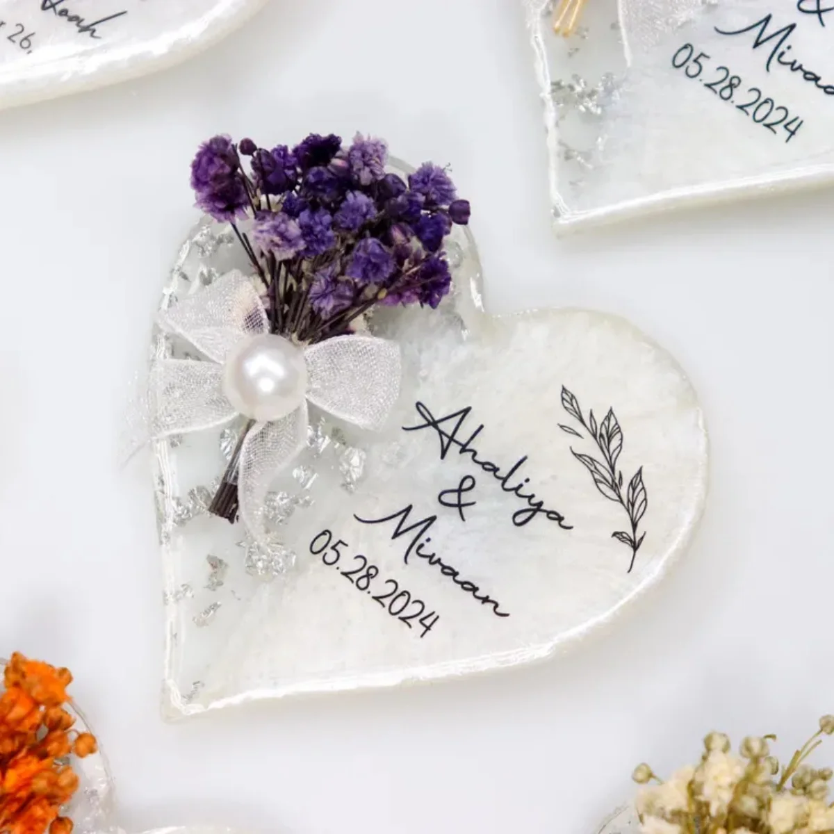 

10PCS Personalized Gift Epoxy Magnet, Magnet for Wedding Favors, Fridge Magnet Favor, Wedding Favors for Guest, Wedding Luxury E