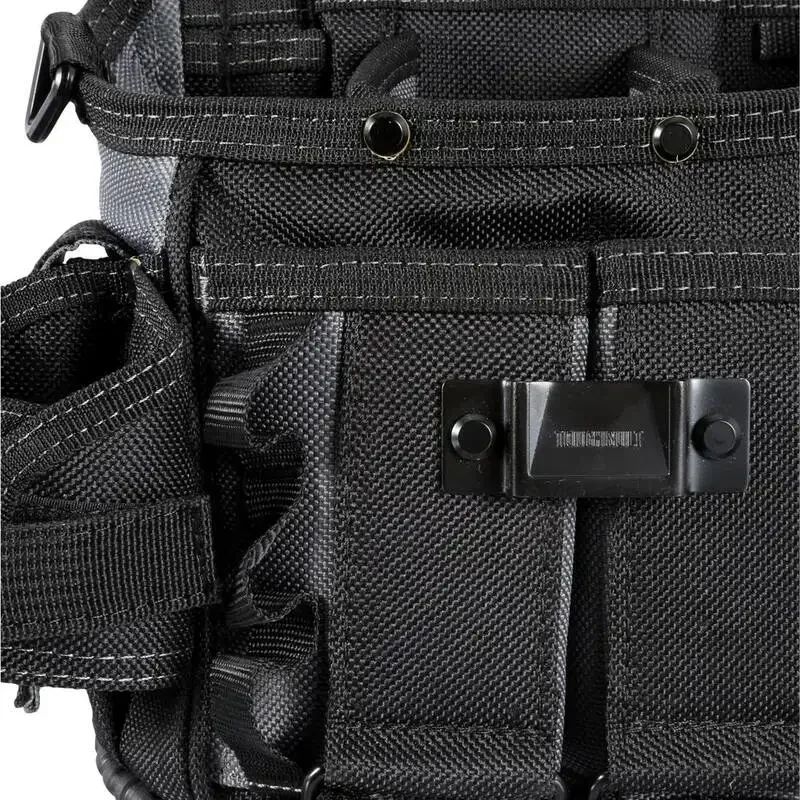 Imagem -05 - Toughbuilt Tb-ct114 Journeyman Bolsa para Eletricista Mais Alça de Ombro Espessada Pacote de Cintura de Armazenamento de Grande Capacidade