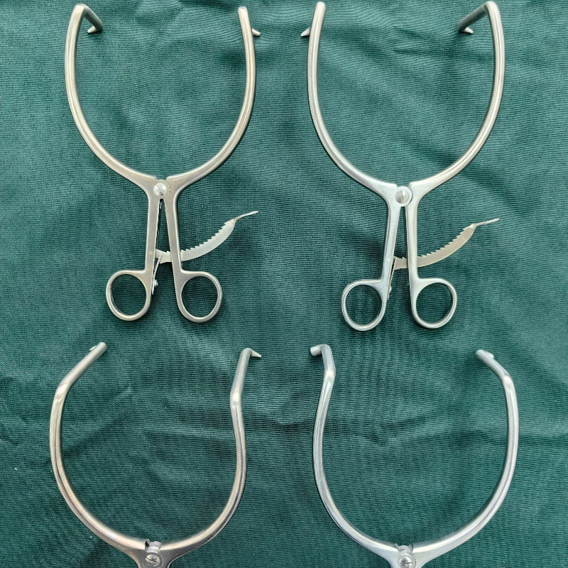 Orthopedic basic surgical instruments Pull hook to open clamp vertebral body