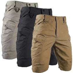 Men's Summer Outdoor City Cargo Tactical Shorts Water Repellent Combat Shorts Trekking Camping Hiking Climbing Oversized Sports