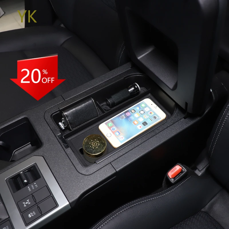 

For Toyota Land Cruiser Prado 205 LC250 2024-2025 Car Center console Armrest Storage box Storage Tray Car Accessories