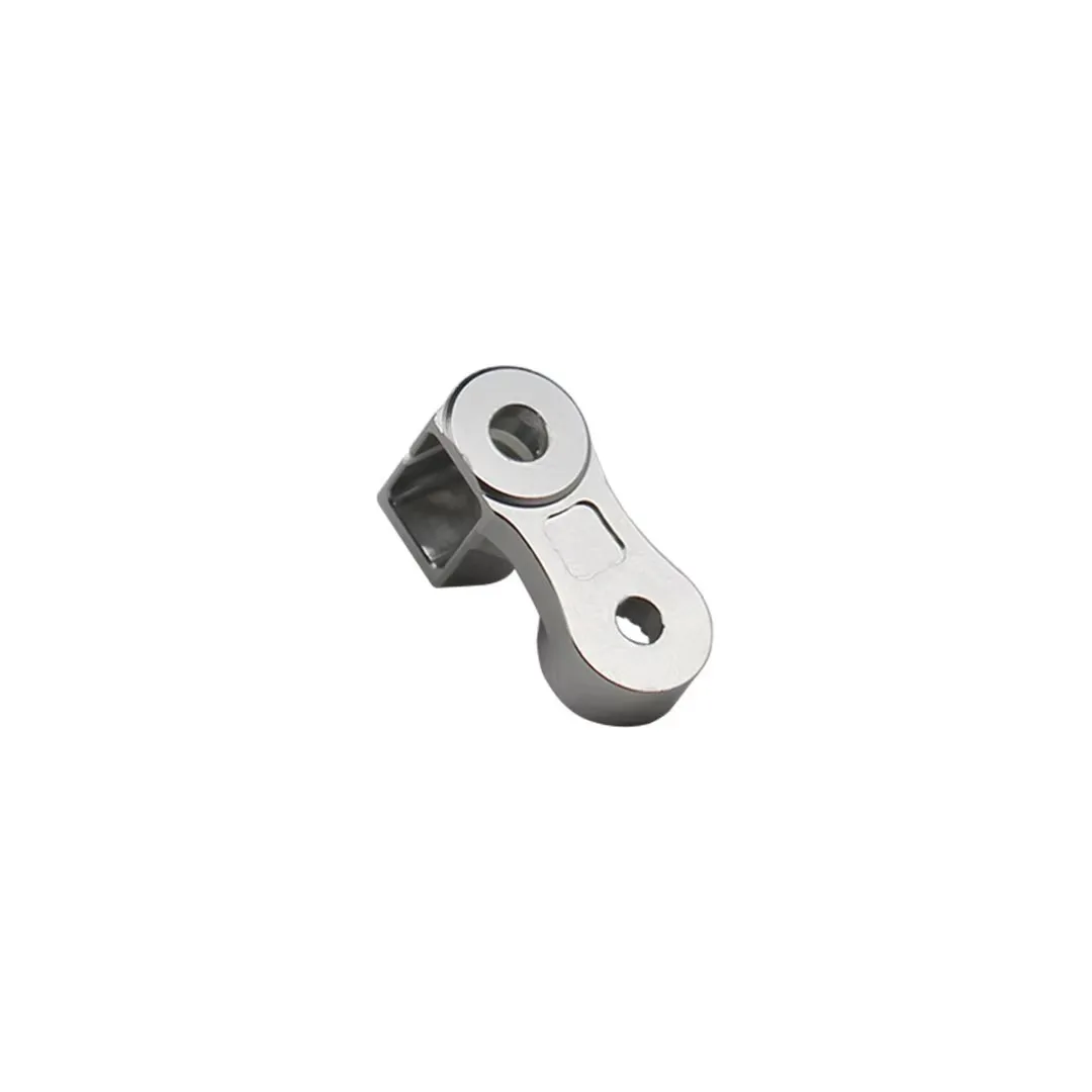 Brazo de rotura frontal servo de aluminio mecanizado Hot Racing para motocicleta Losi Promoto-MX de escala 1/4