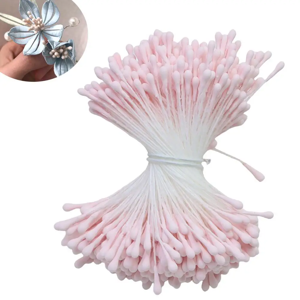 2mm Chenille-Stiele Künstliche Blumenstiele Mini-Zubehör DIY Hochzeit Blumendekoration 390 Stück Perlen-Dekoration für Zuhause und Partys Pi N9K4 – Detail 9