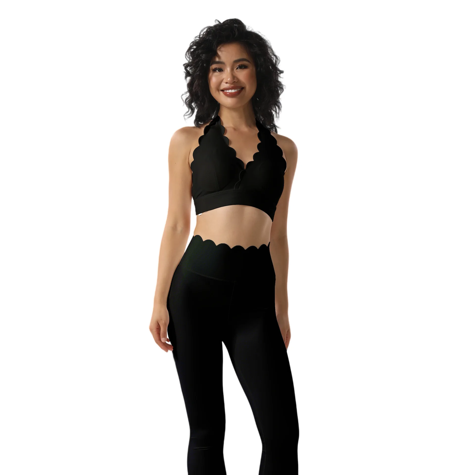 

Quick-Drying With Chest Pad Yoga Suit Ladies New Beauty Back Exercise Top Nude Feel Running Workout Training Clothes