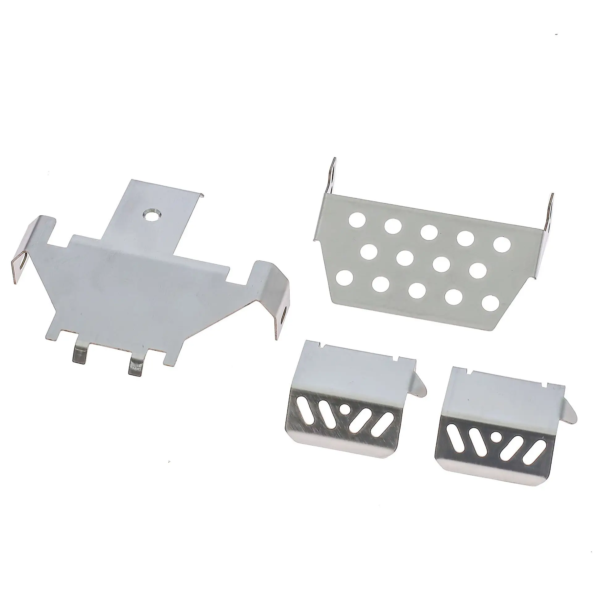 

Металлический бампер из нержавеющей стали с дистанционным управлением, защитная пластина шасси для Wltoys 104006 104010 104020 104026, деталь для обновления радиоуправляемого автомобиля