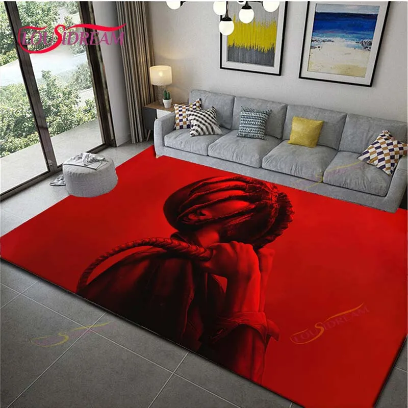 

2024 Art Vreselijke Film Buitenaardse Romulus Area Rug Large Carpet for Living Room Bedroom Playing Doormat Decor Floor Mat Gift