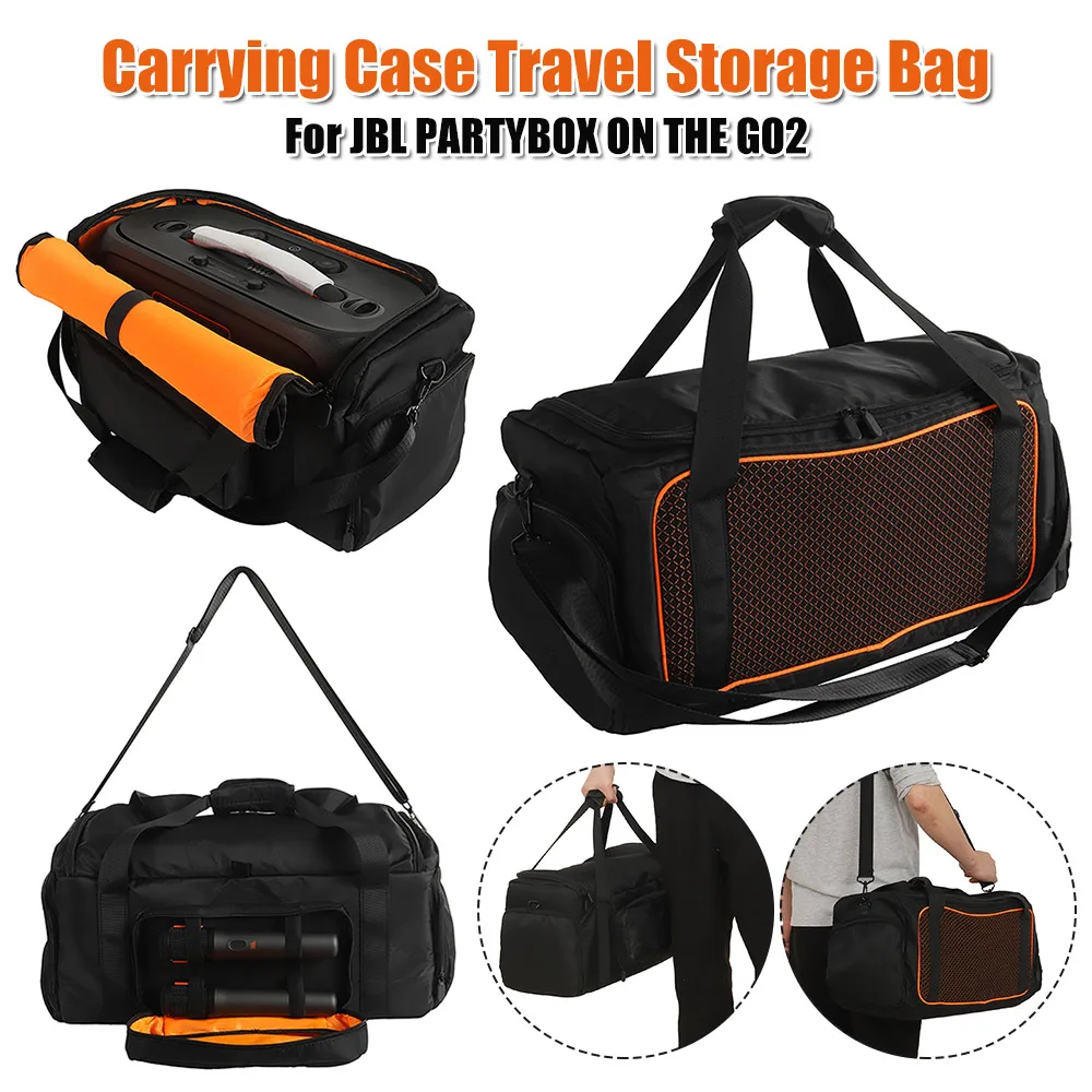 

Портативная сумка-чехол для переноски колонки с плечевым ремнем, защитный чехол для портативной колонки JBL PartyBox On The Go2