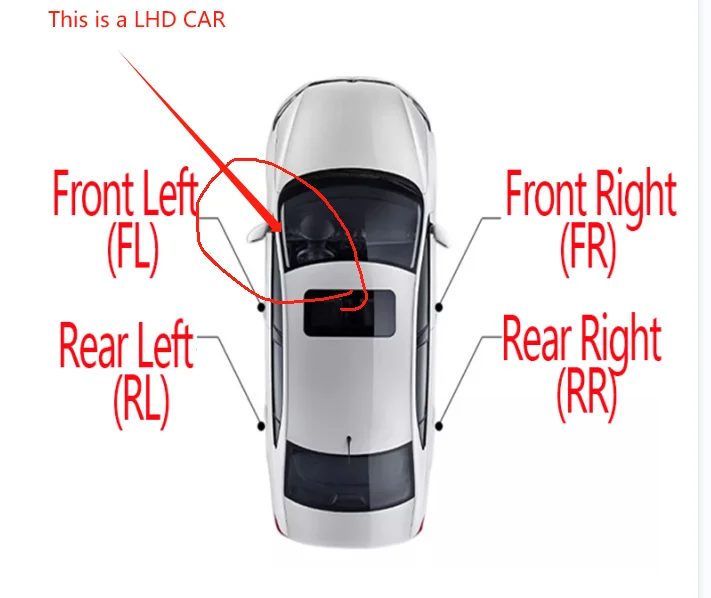 Interior Inner door handle for Geely Emgrand GX7 front Rear Left Right Door Open pull Handle