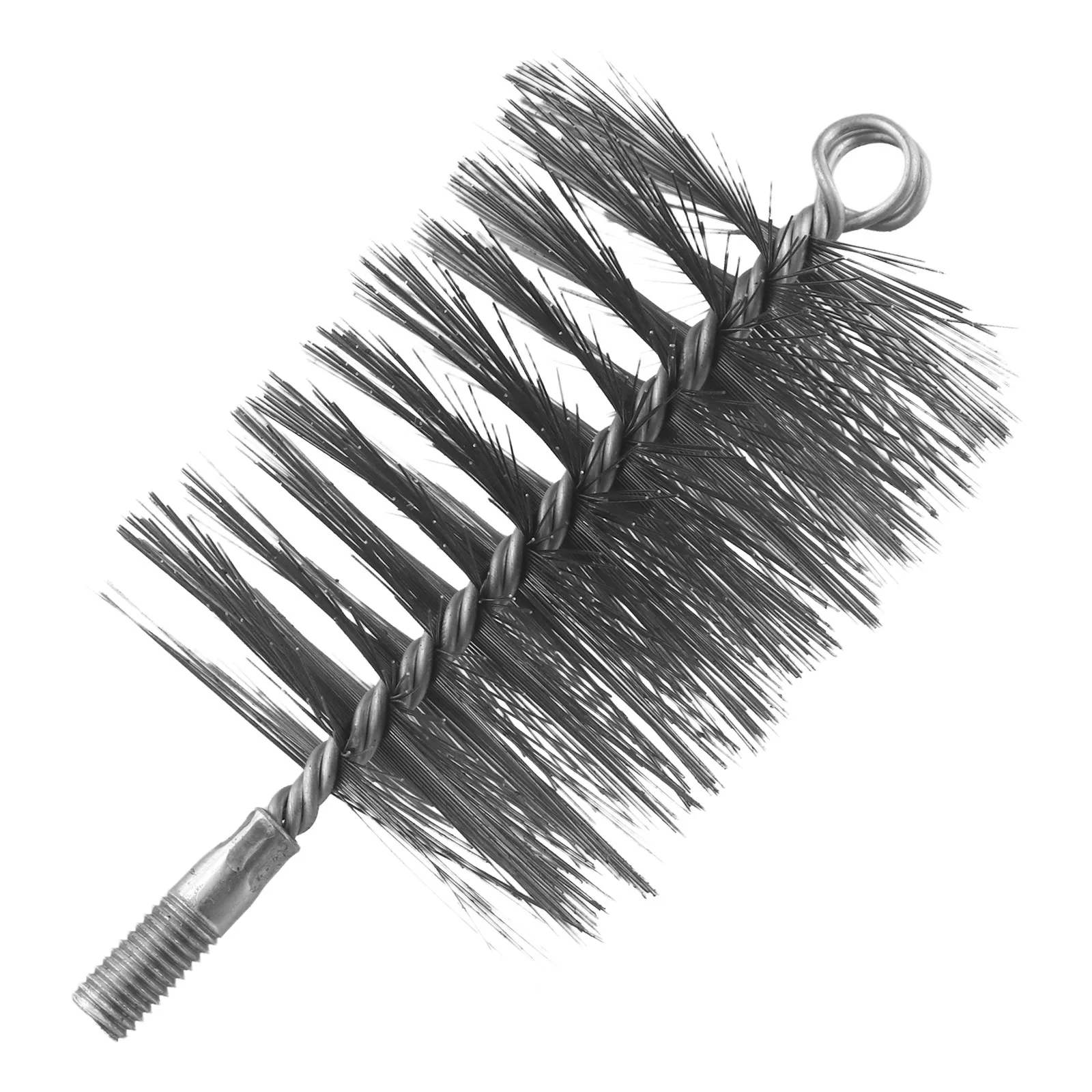 Flue Pipe Brush 30-130 Mm Diameter Chimney Cleaning Brush Easy Assembly Firmly Attached Bristles High Durability For Home Safety