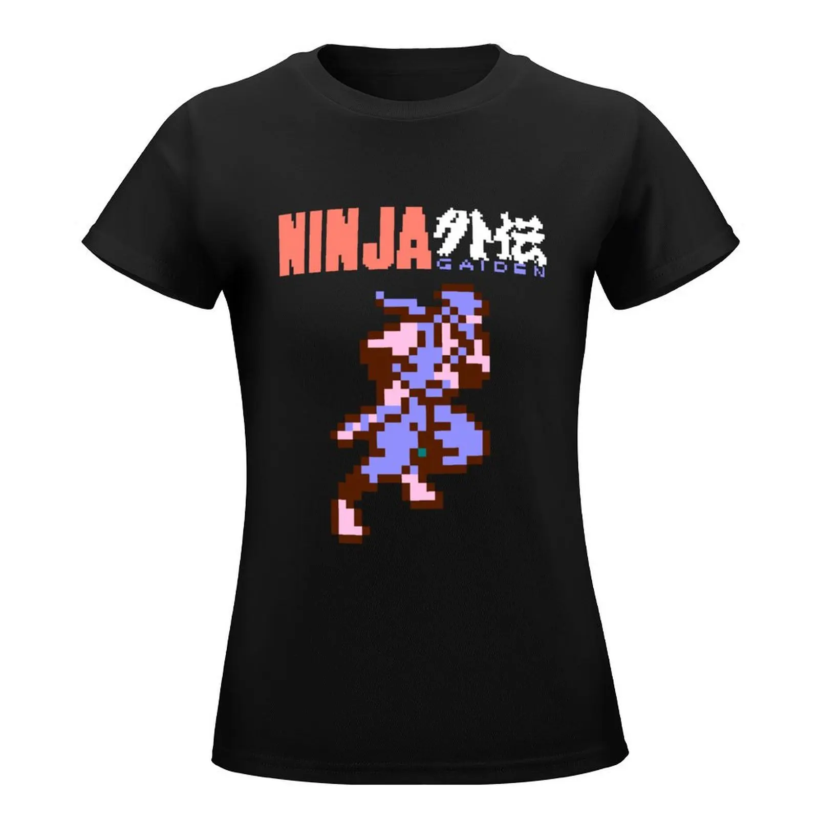 Ninja Gaiden's Ryu with Logo T-Shirt summer clothes kawaii clothes Blouse t-shirt dress for Women graphic