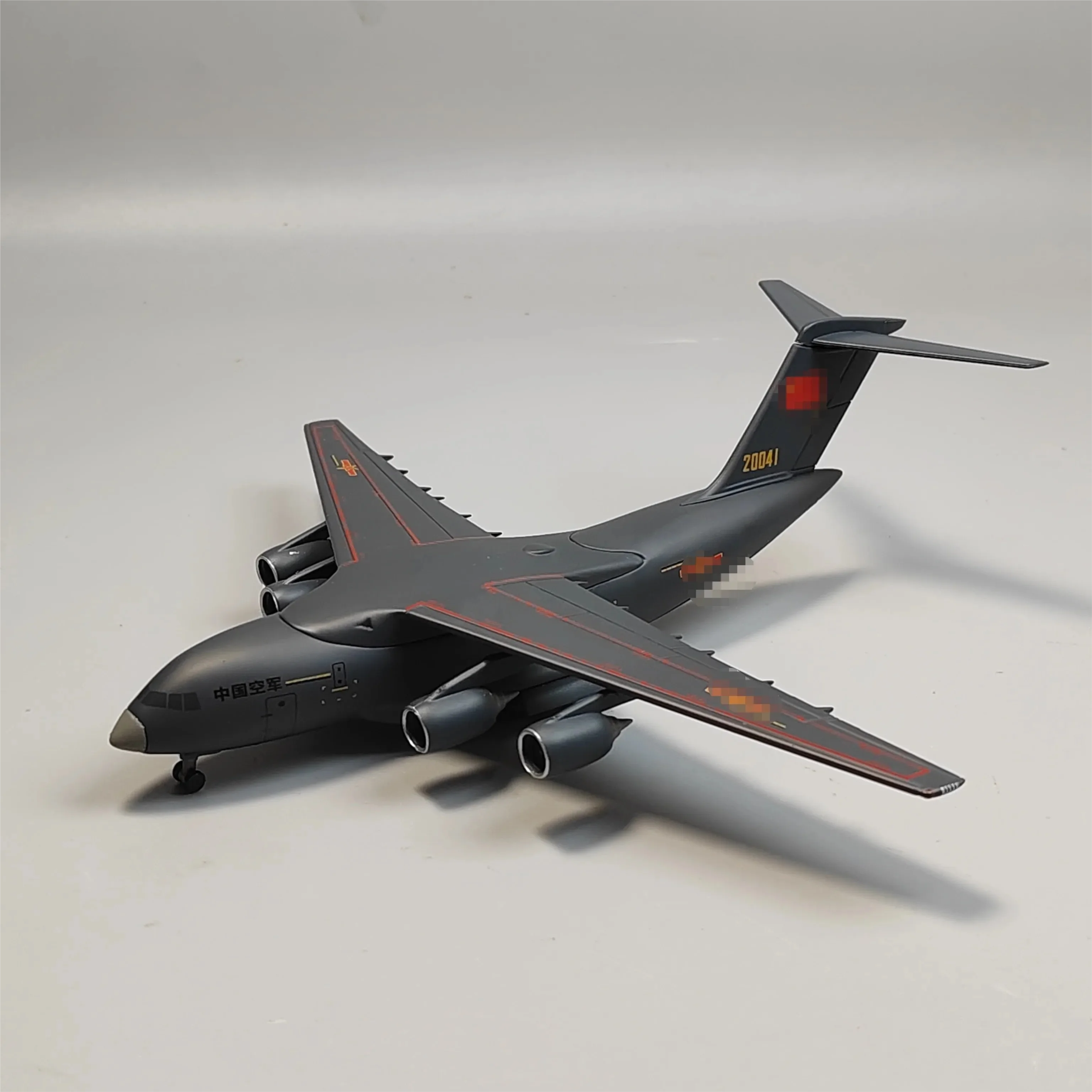 1/260 Scale Y-20 Strategic Transport Aircraft Model Alloy Diecast Airplanes Miniature For Military Aviation Enthusiast Display