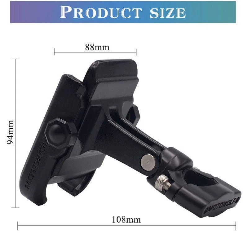 W89c велосипедный телефон Universal Bike Motorcycle Handlebar Clap Mount