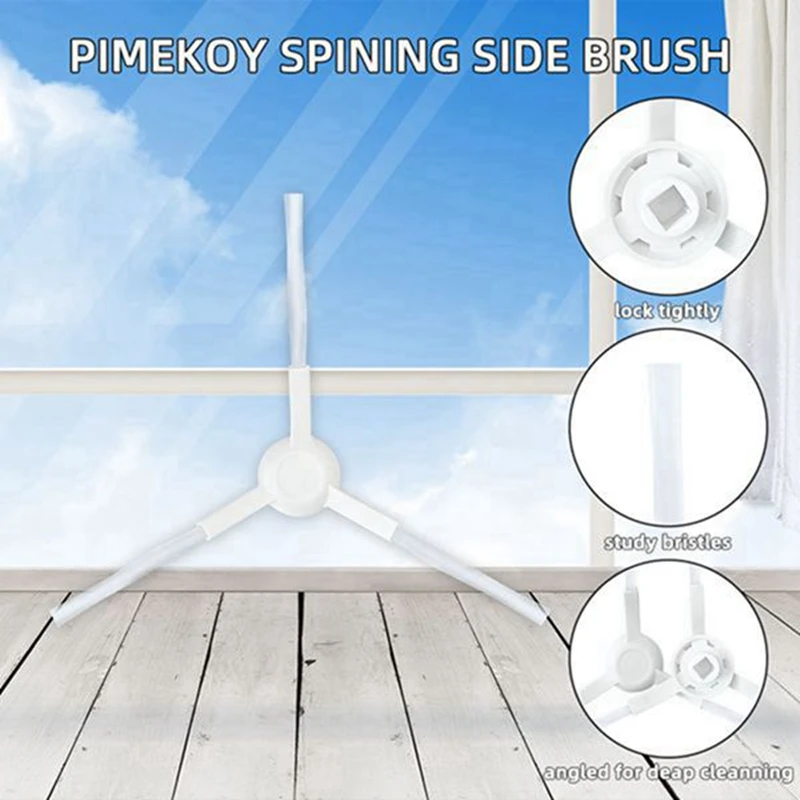 YCOC-8 個 Xiaomi Mijia 2Nd 世代 STYTJ02YM 掃除モップロボット掃除機部品サイドブラシ